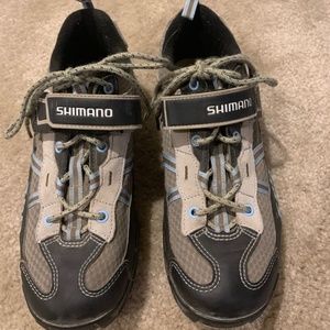 Shimano women's specific mountain biking shoes